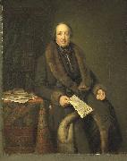 Therese Schwartze Portrait of Pieter Arnold Diederichs oil painting